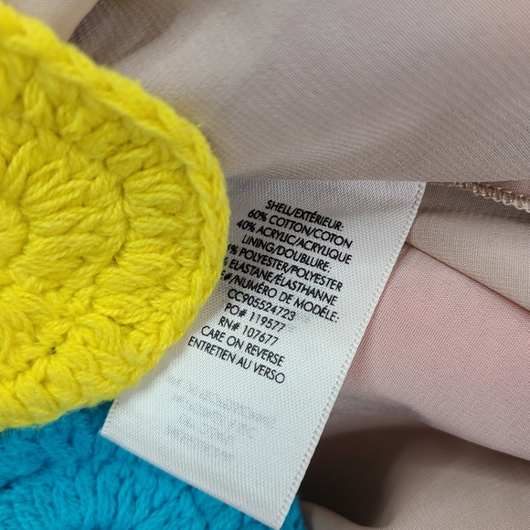 ALICE OLIVIA Multi Crochet Reva Medallion GRANNY SQUARES Top - Picture 5 of 5